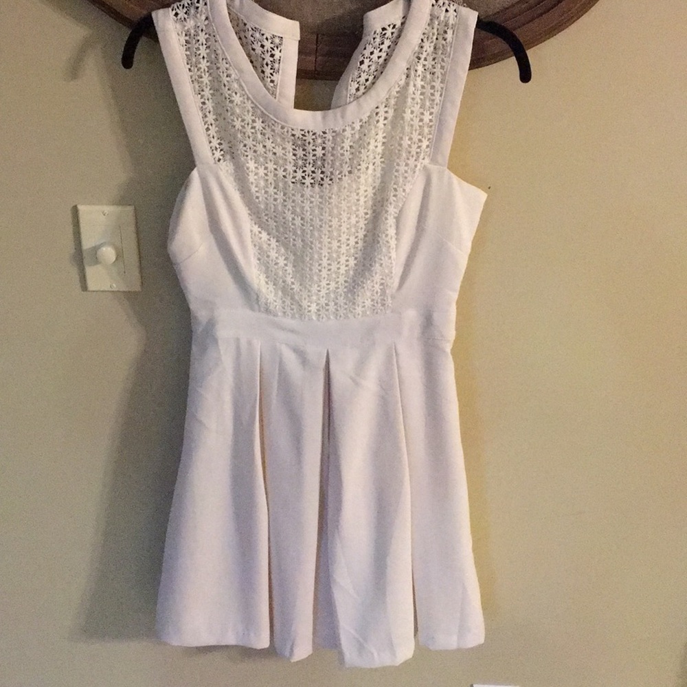 Cream dress